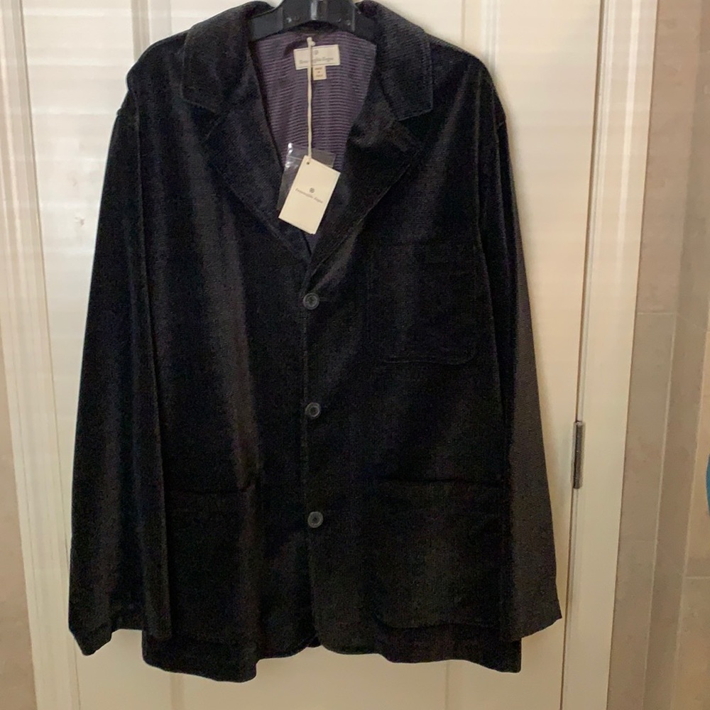 Men’s Zegna never worn Velour jacket.